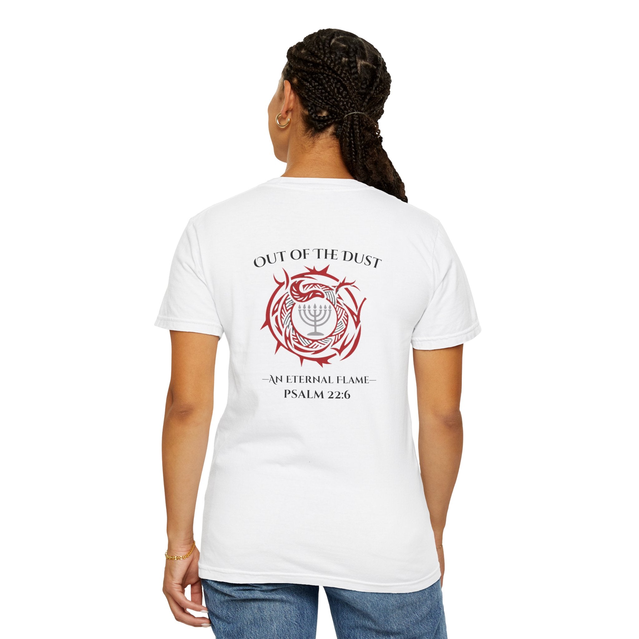 An Eternal Flame – Comfort Colors 1717 Embroidered Tee