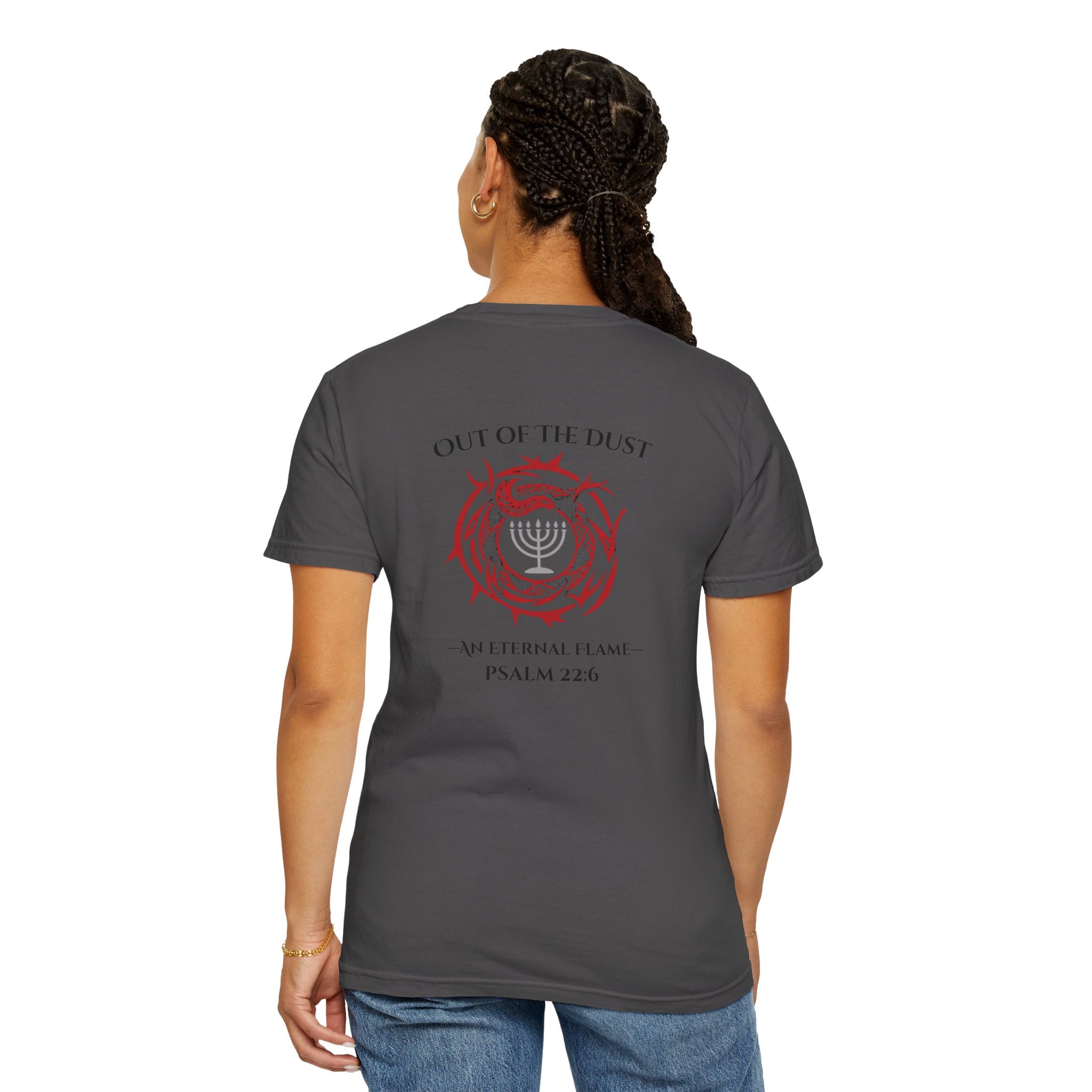 An Eternal Flame – Comfort Colors 1717 Embroidered Tee