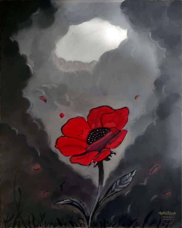 War Flower — Limited Edition Fine Art Print (Signed)